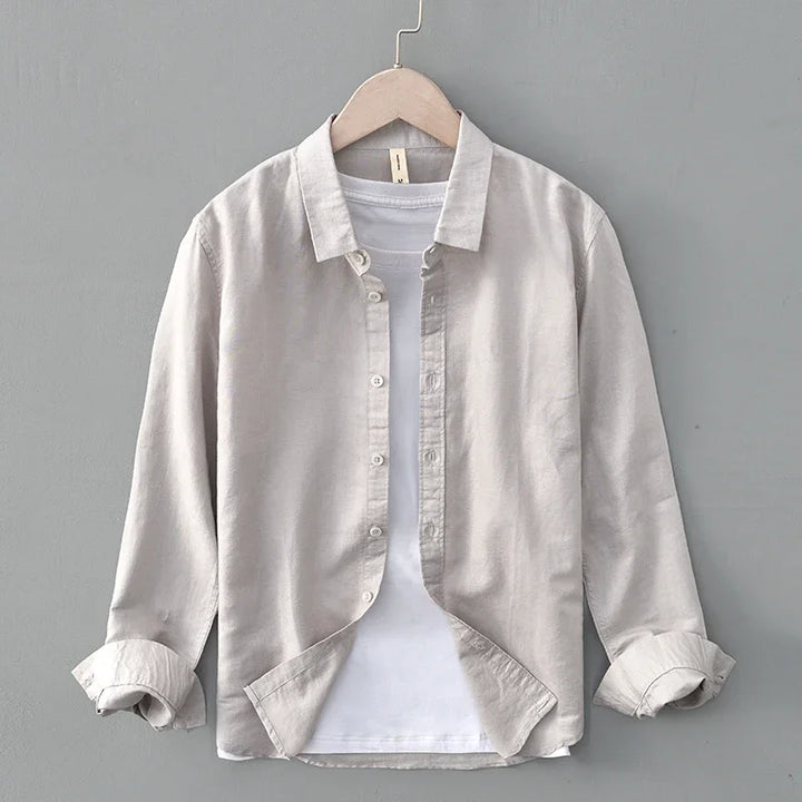 Coastal Breeze Linen Long Sleeve