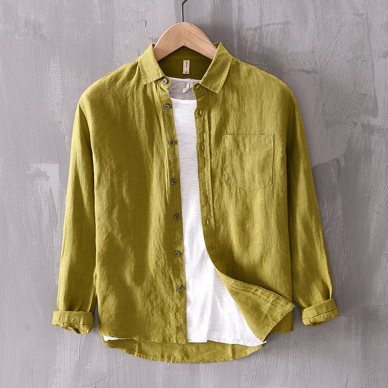The Coastal Linen Long Sleeve