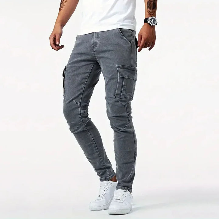 Vanguard Tapered Cargo Jeans