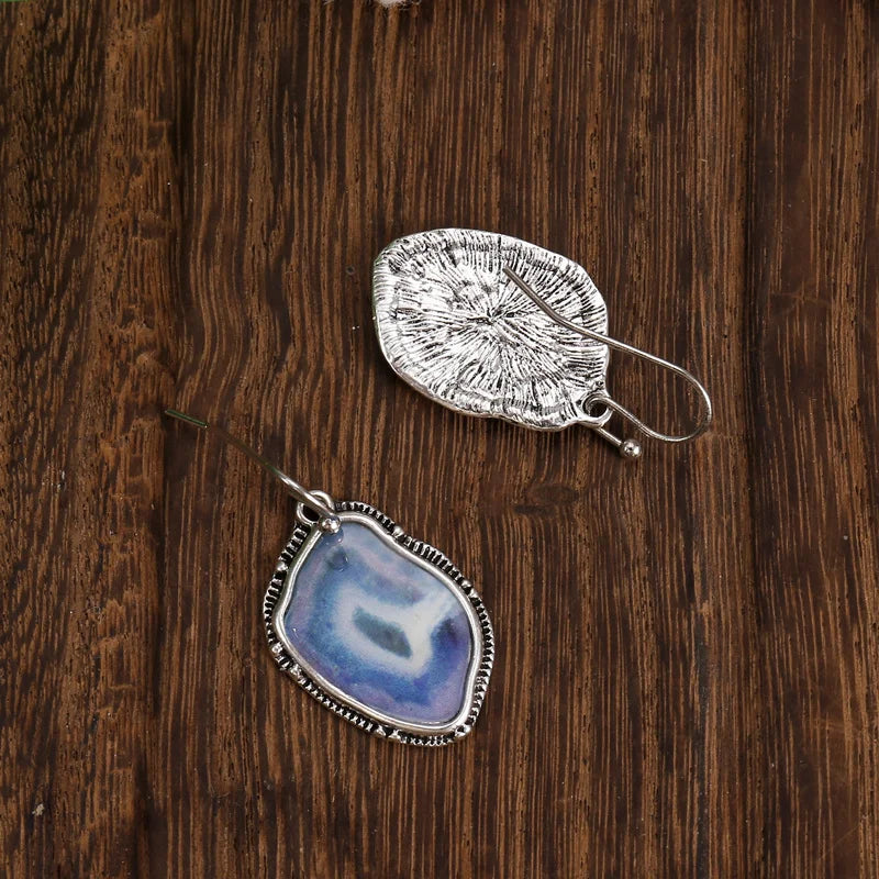 Astra Vein Stone Earrings