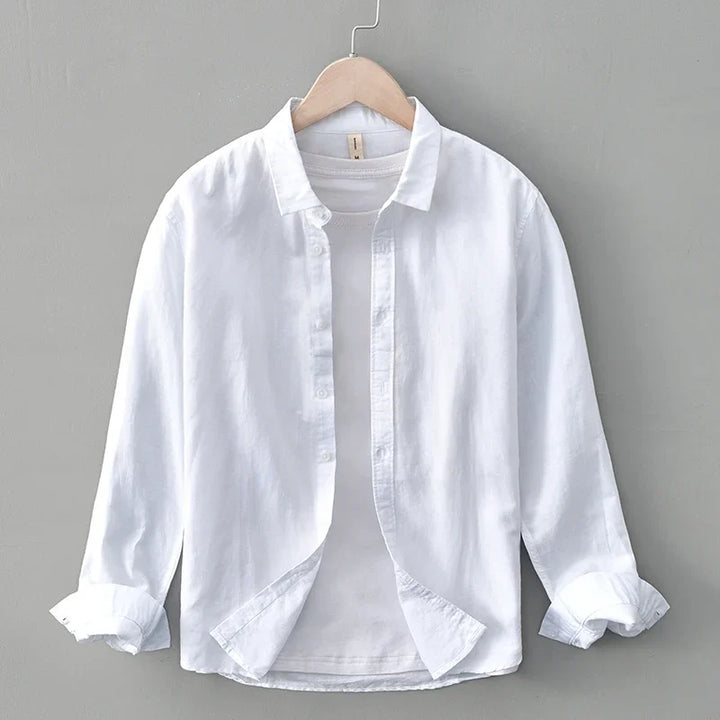 Coastal Breeze Linen Long Sleeve