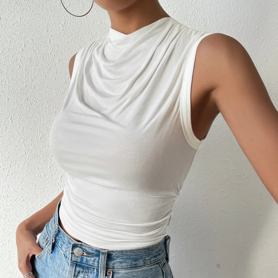 Isla Drape Sculpted Top