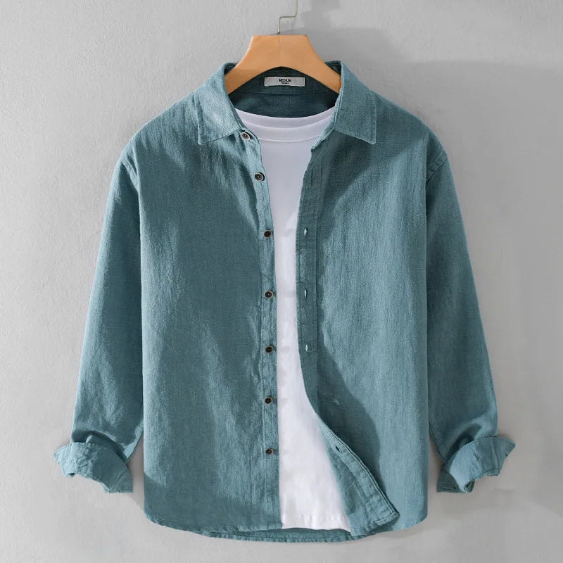 Mason Linen Long Sleeve