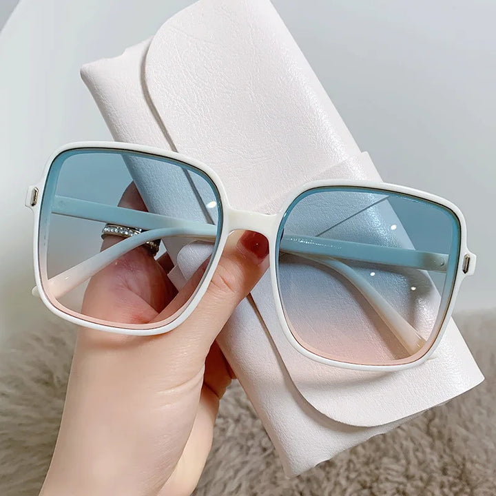 Aveline Retro Square Sunglasses