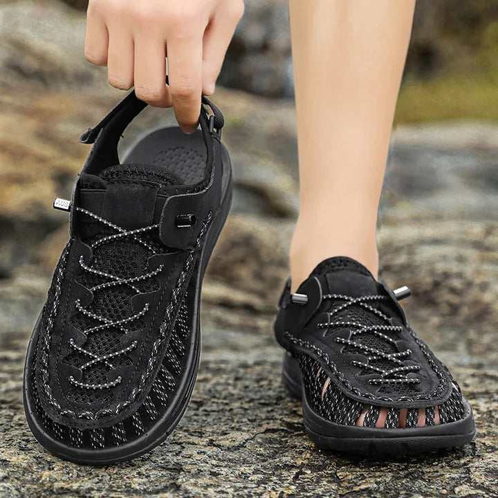 Lennox Woven Sandals