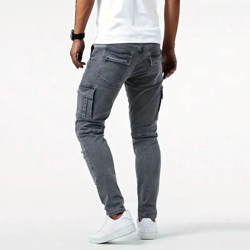 Vanguard Tapered Cargo Jeans