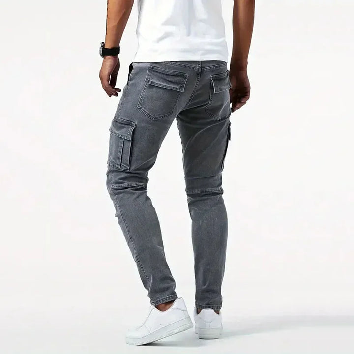 Vanguard Tapered Cargo Jeans