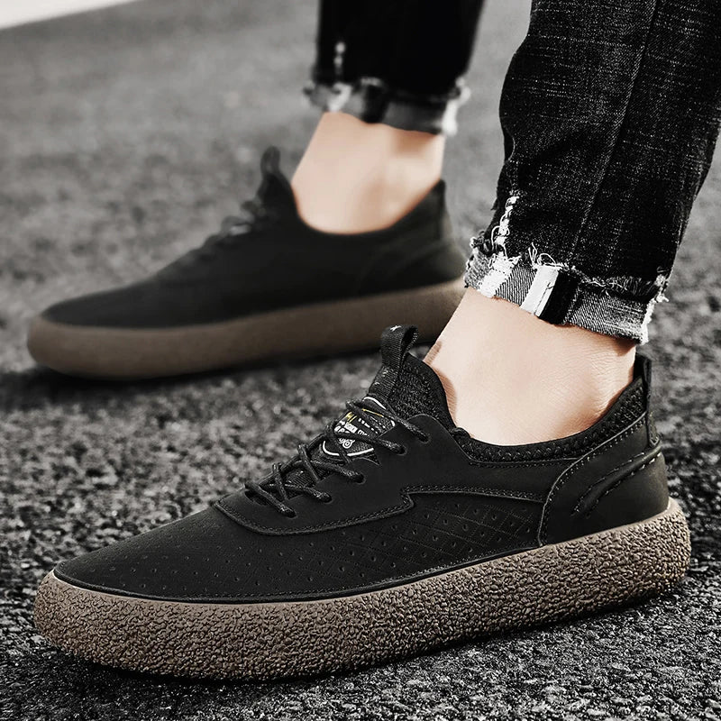 Zane Leather Sneakers