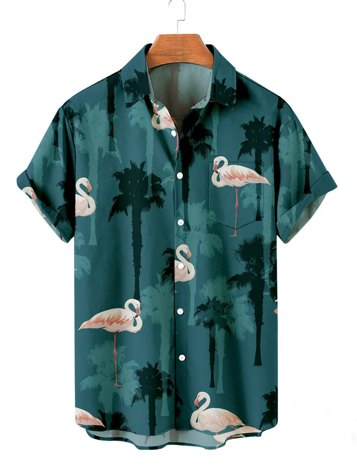 Rivai Floral Button Up Shirts