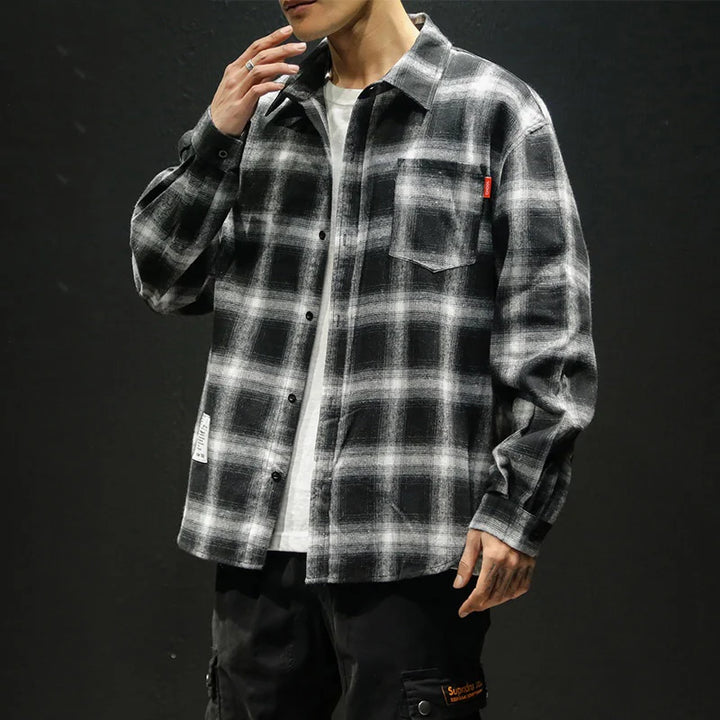 Streetwear Plaid Flannel