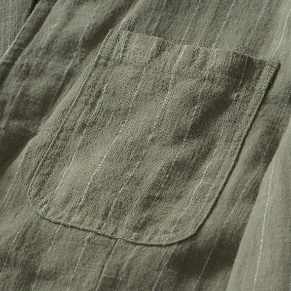 Wesley Striped Linen Blazer