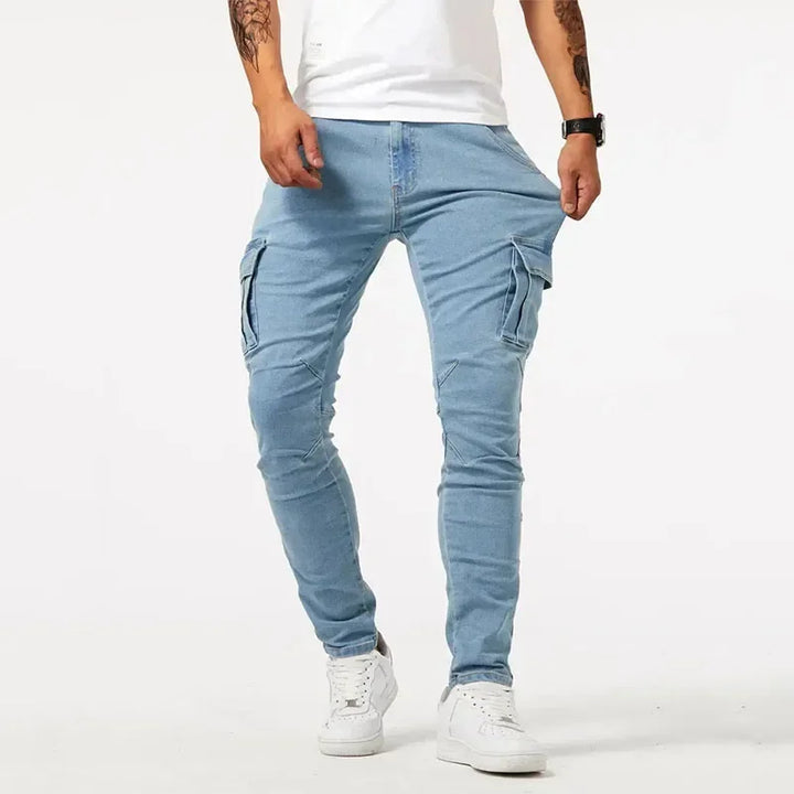 Vanguard Tapered Cargo Jeans