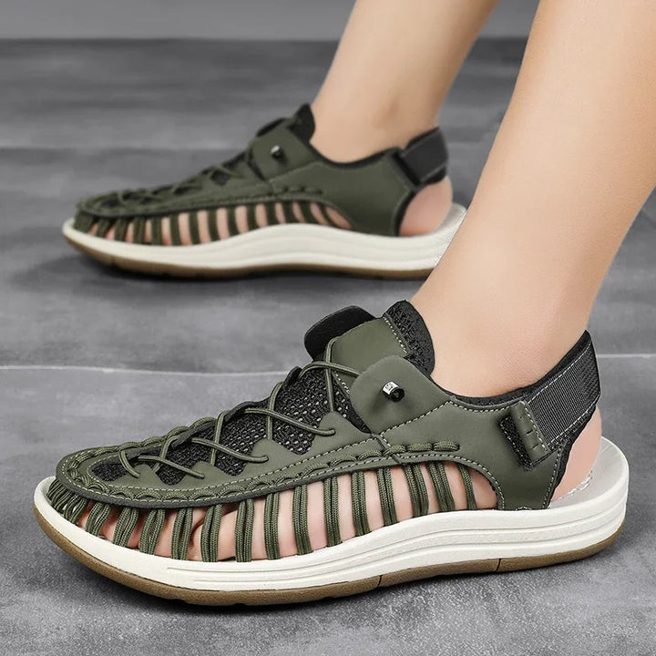 Lennox Woven Sandals
