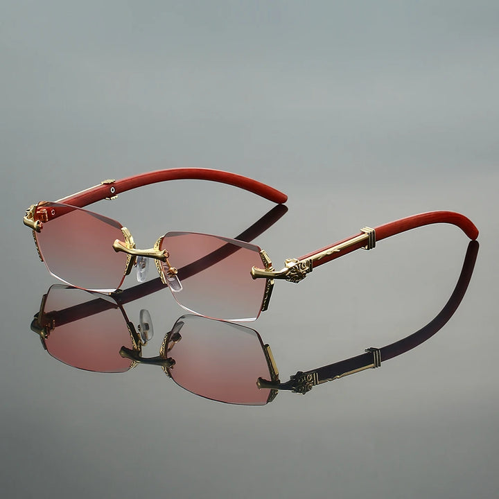 Aurelian Rimless Sunglasses
