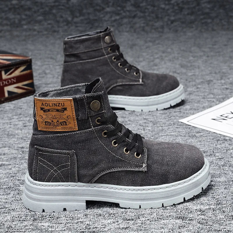 Axel Denim Boots