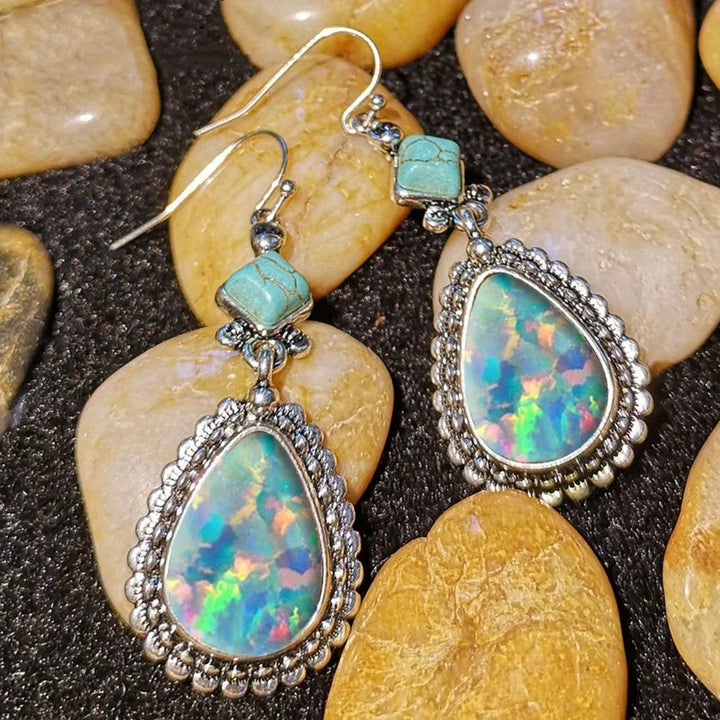 Aurora Mirage Opal Earrings