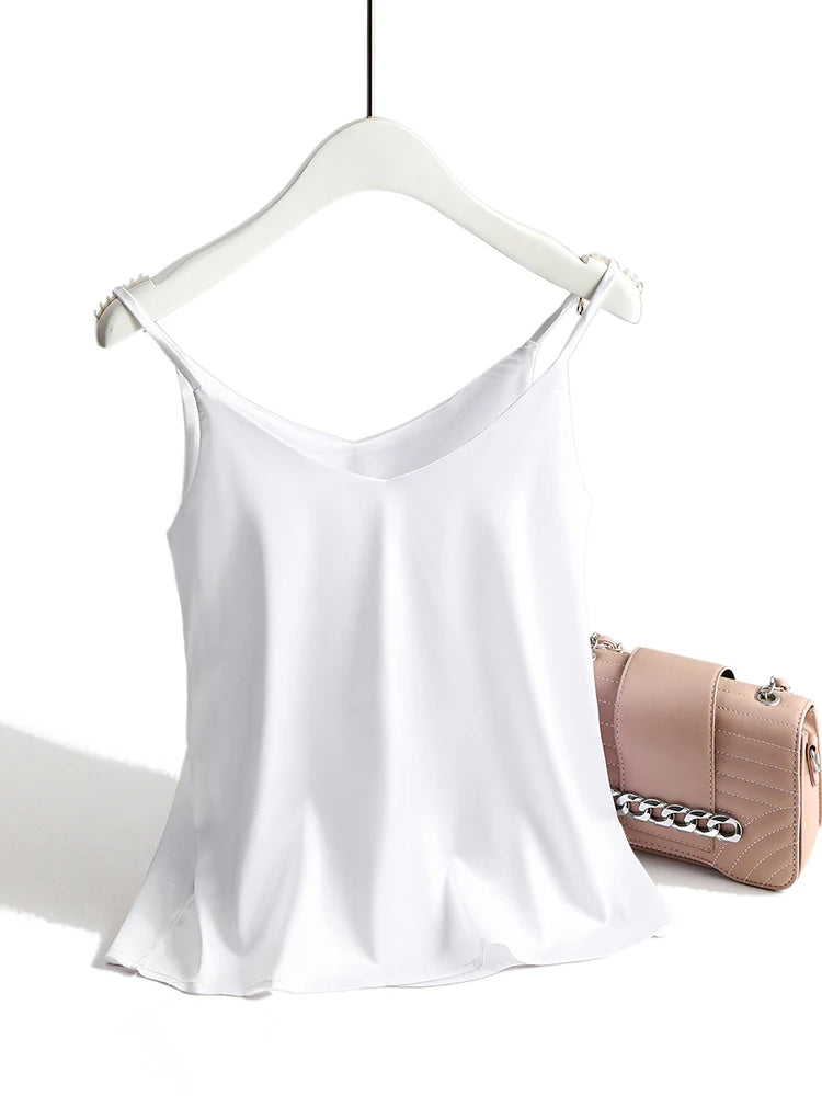 Kira Silk Strap Top