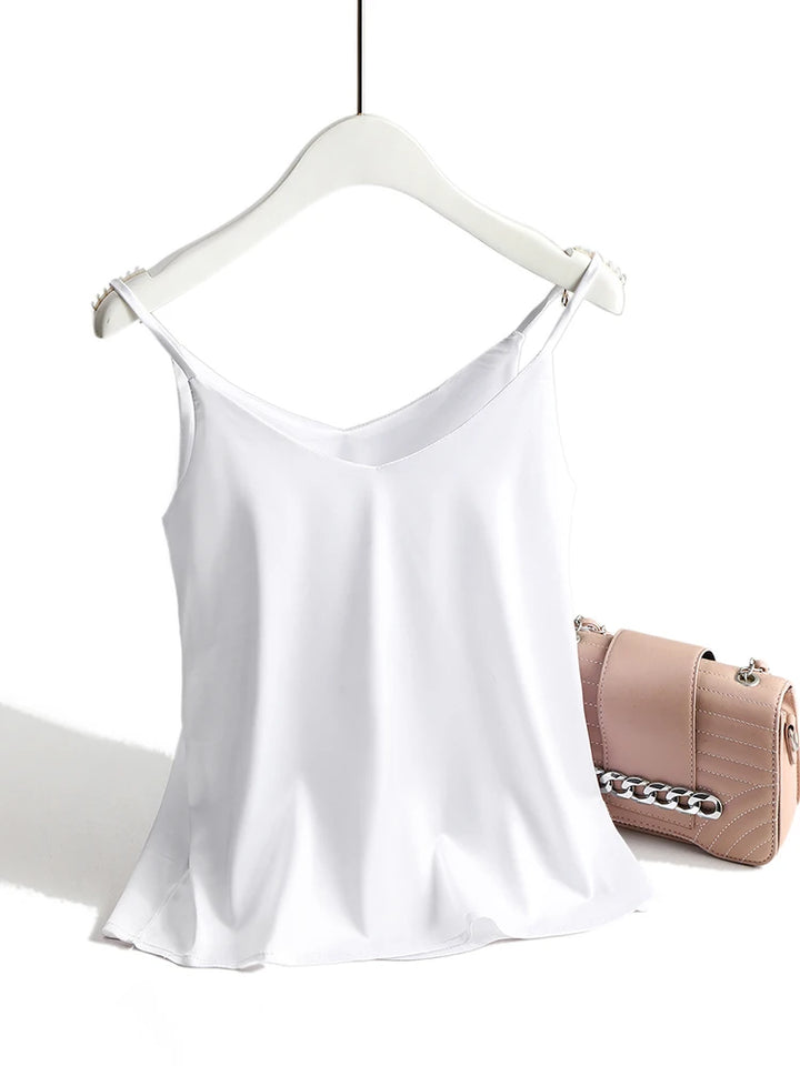 Kira Silk Strap Top