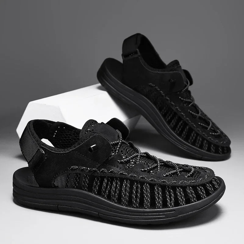 Lennox Woven Sandals
