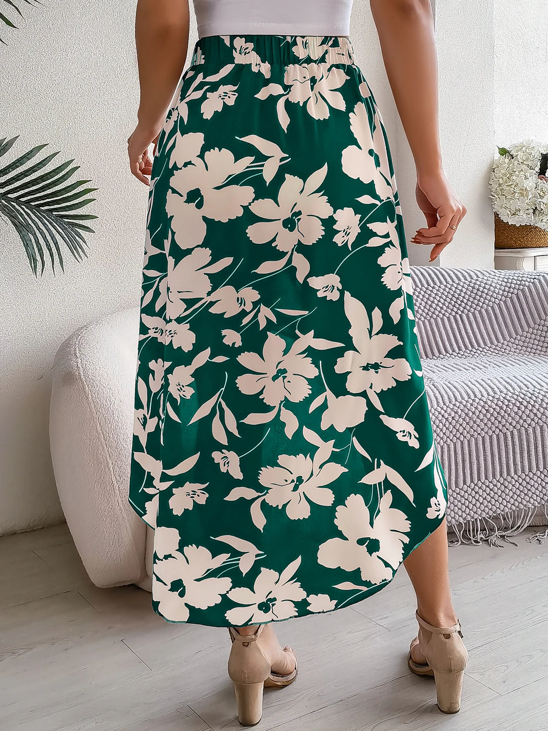 Solera Floral Skirt
