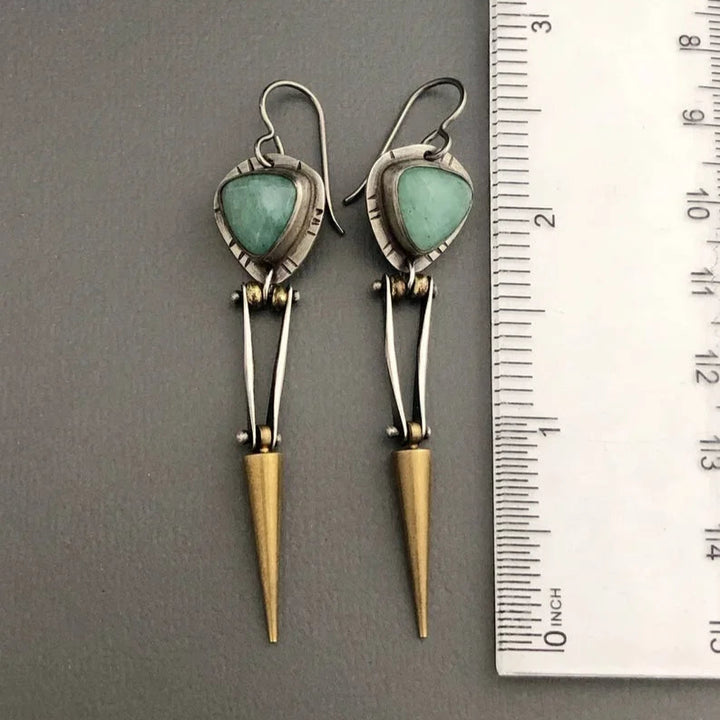 Amara Turquoise Drop Earrings