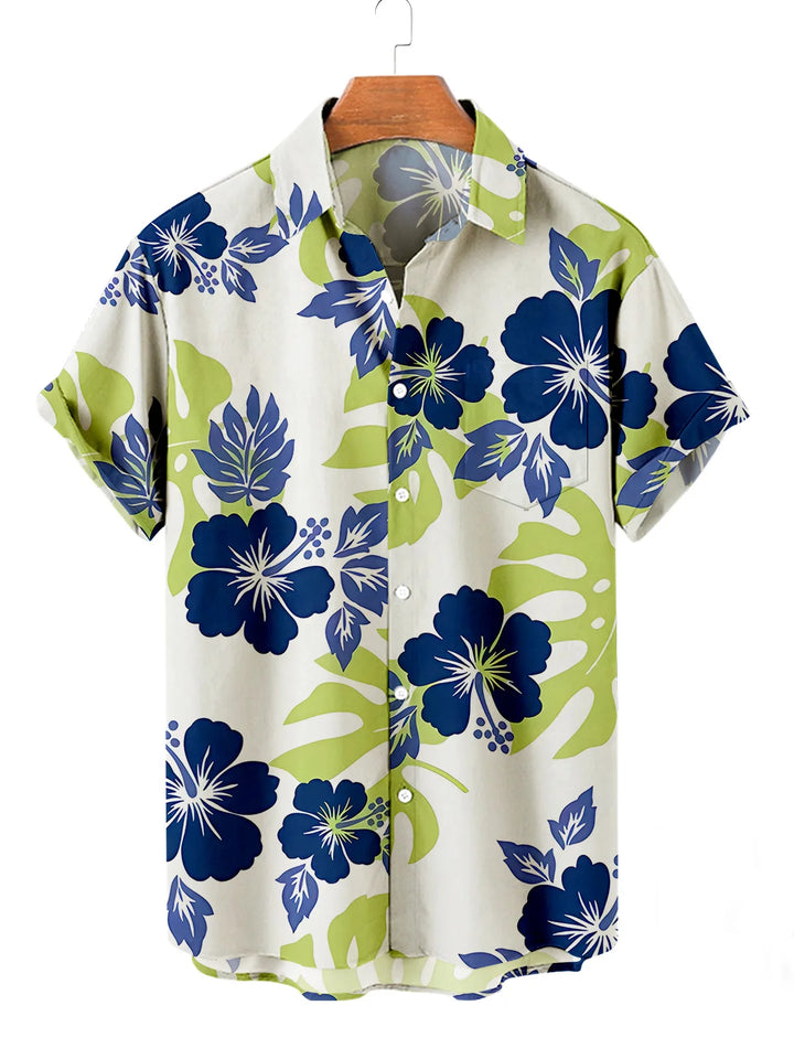 Rivai Floral Button Up Shirts