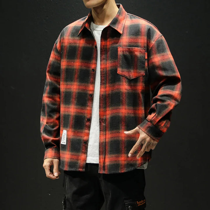 Streetwear Plaid Flannel