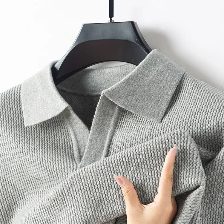 Belmont Wool Polo Sweater