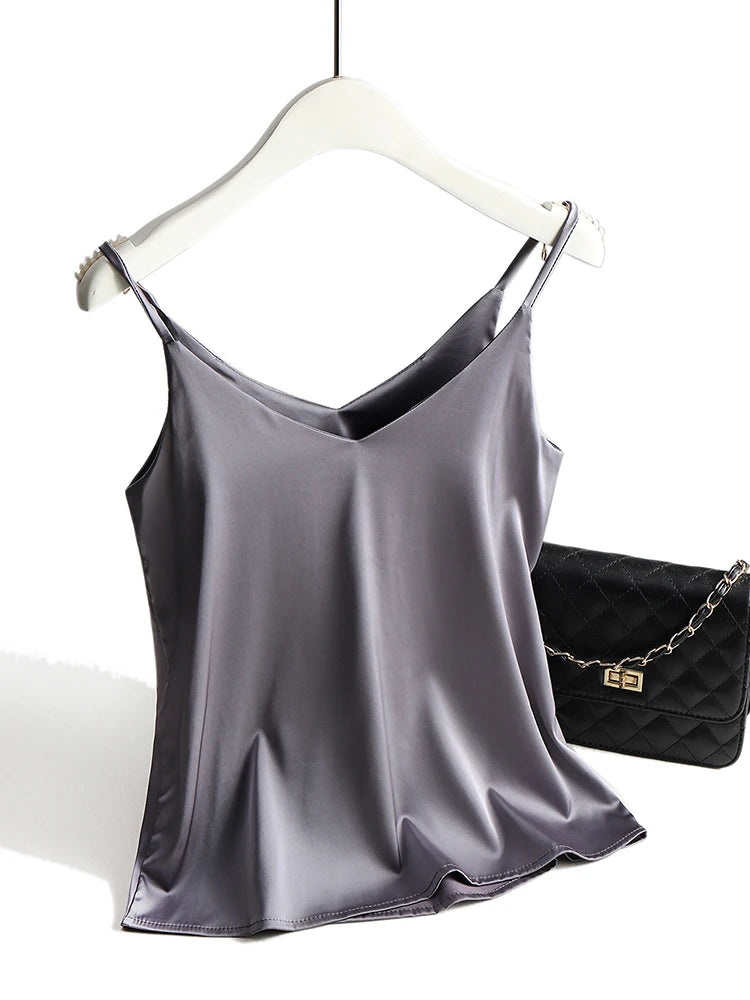 Kira Silk Strap Top