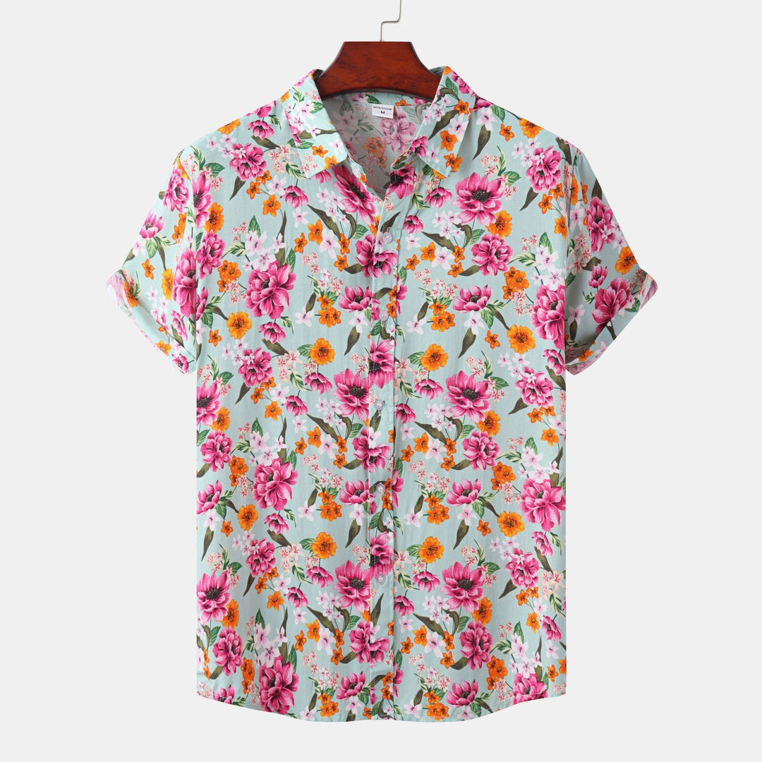 Bayside Floral Button-Up