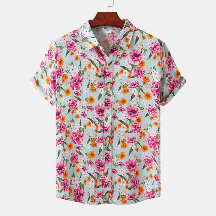Bayside Floral Button-Up