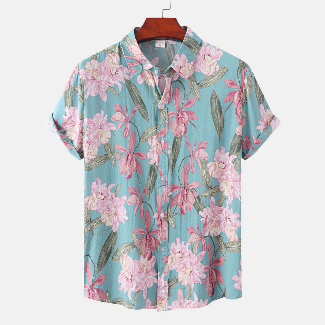 Bayside Floral Button-Up