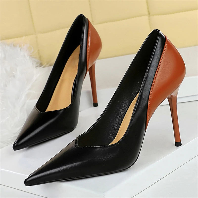 Cambria Leather Heels