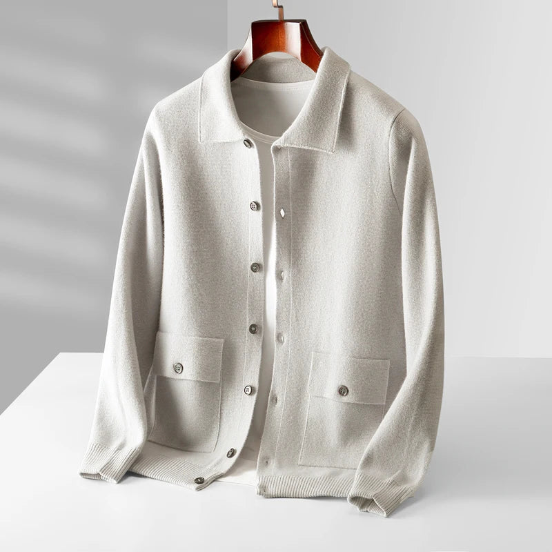 Luxury Cashmere Button Cardigan