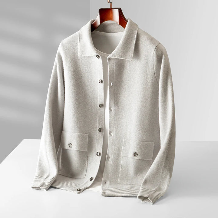 Luxury Cashmere Button Cardigan