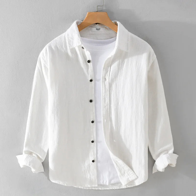 Mason Linen Long Sleeve