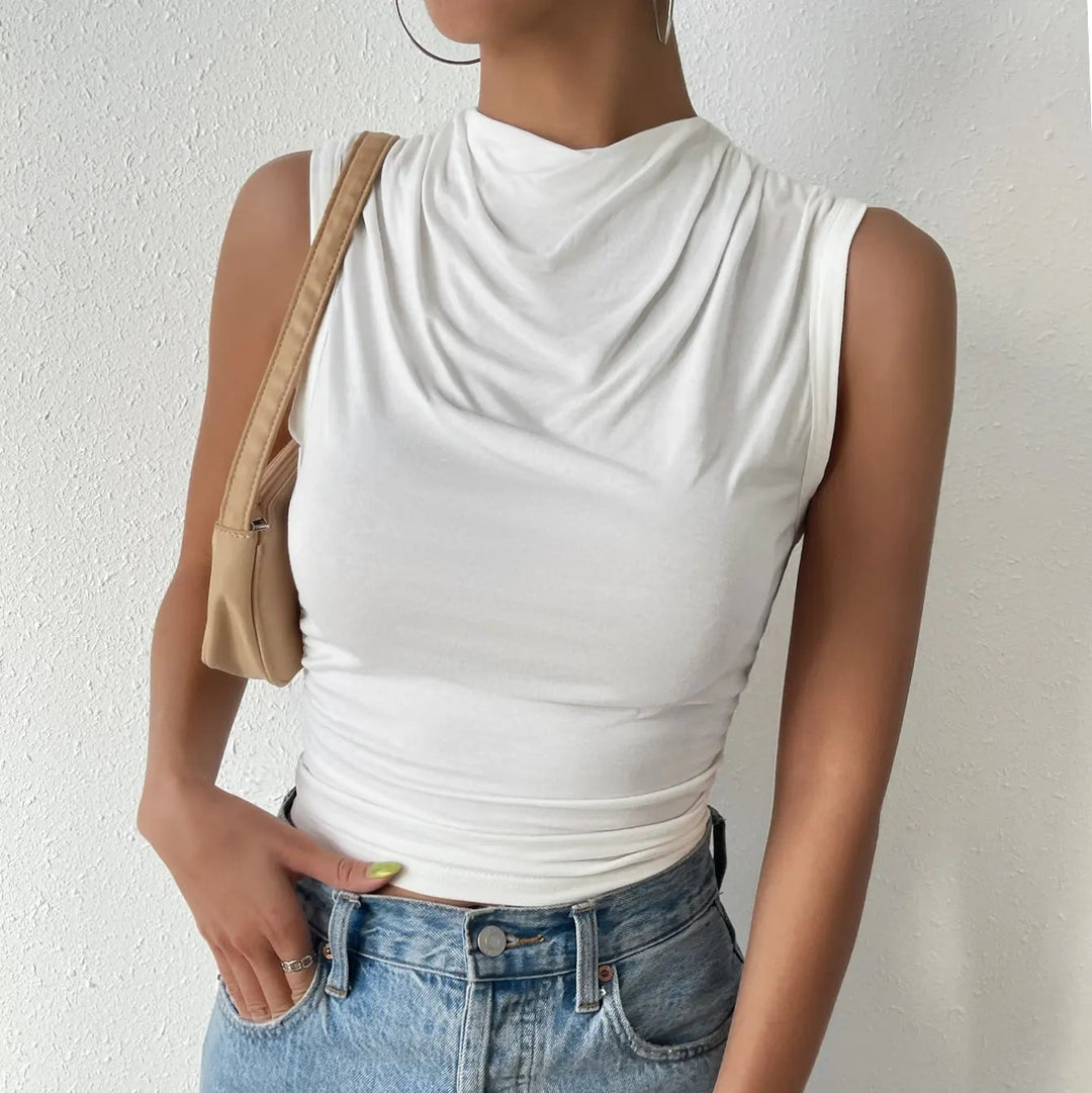 Isla Drape Sculpted Top