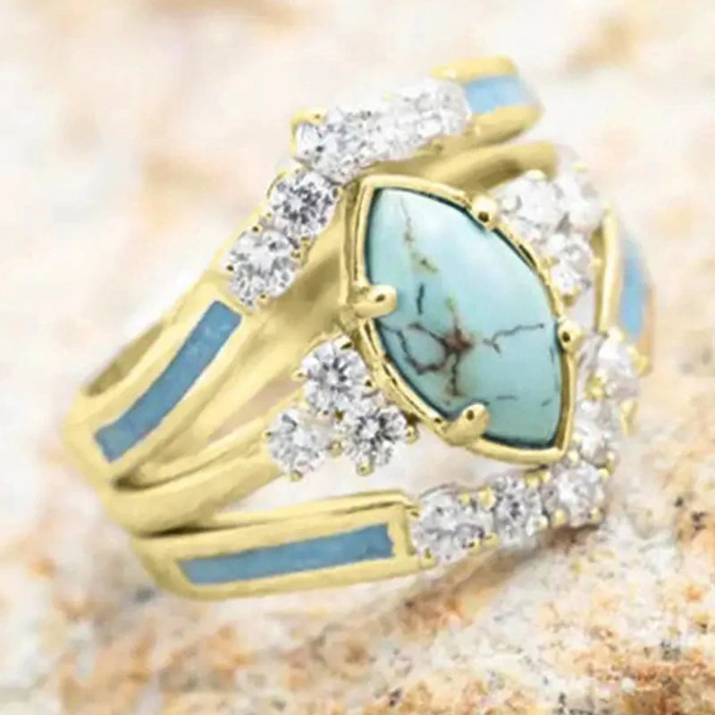 Elysian Sky Turquoise Ring