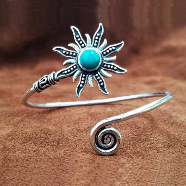 Radiant Sunflare Turquoise Bracelet