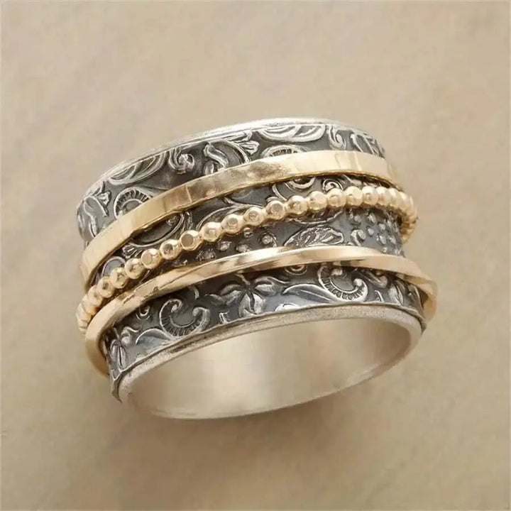 Luminaire Brilliance Gold/Silver Ring