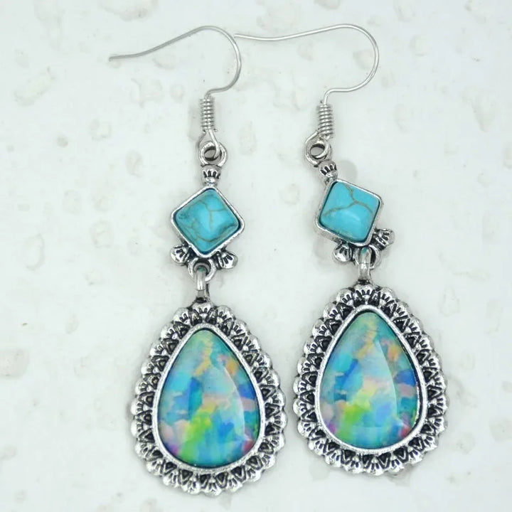 Aurora Mirage Opal Earrings