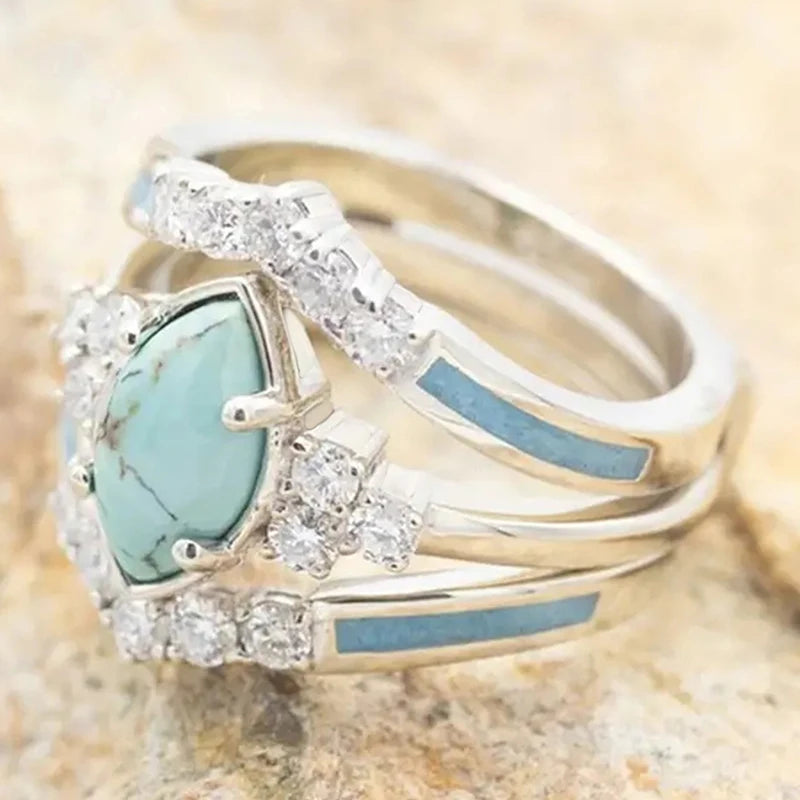 Elysian Sky Turquoise Ring
