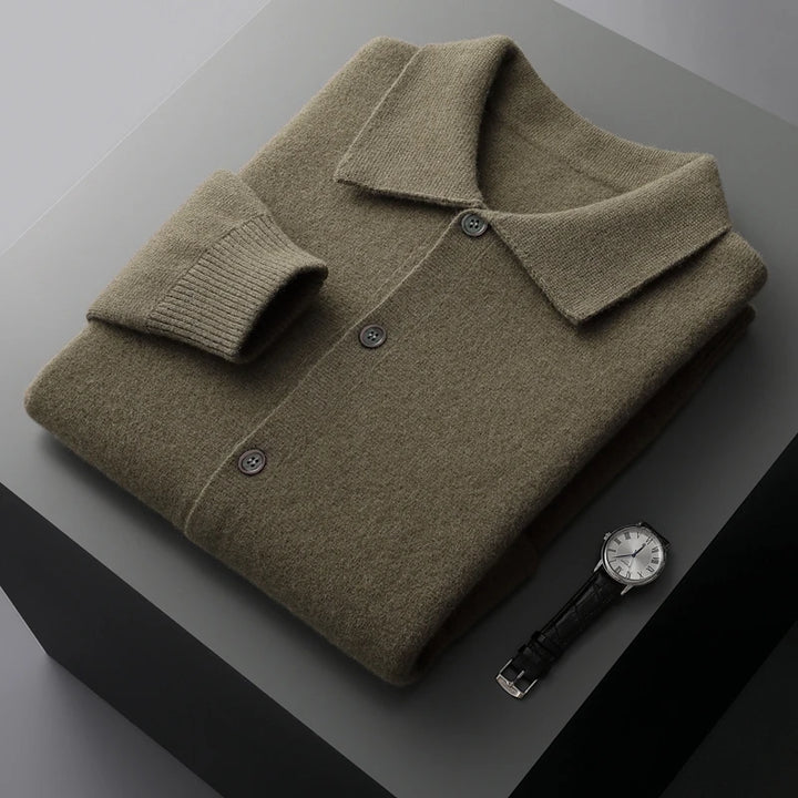 Luxury Cashmere Button Cardigan