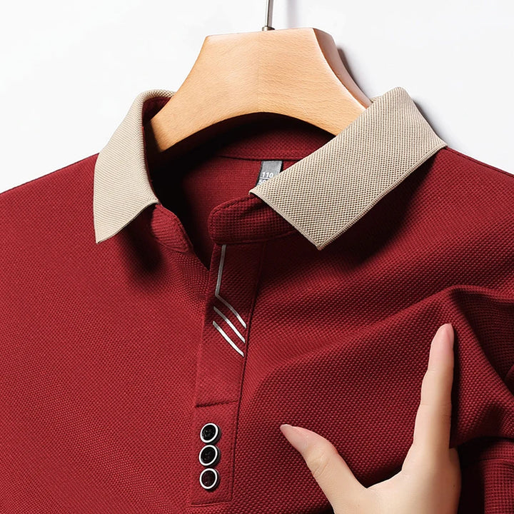Sullivan Long-Sleeve Polo