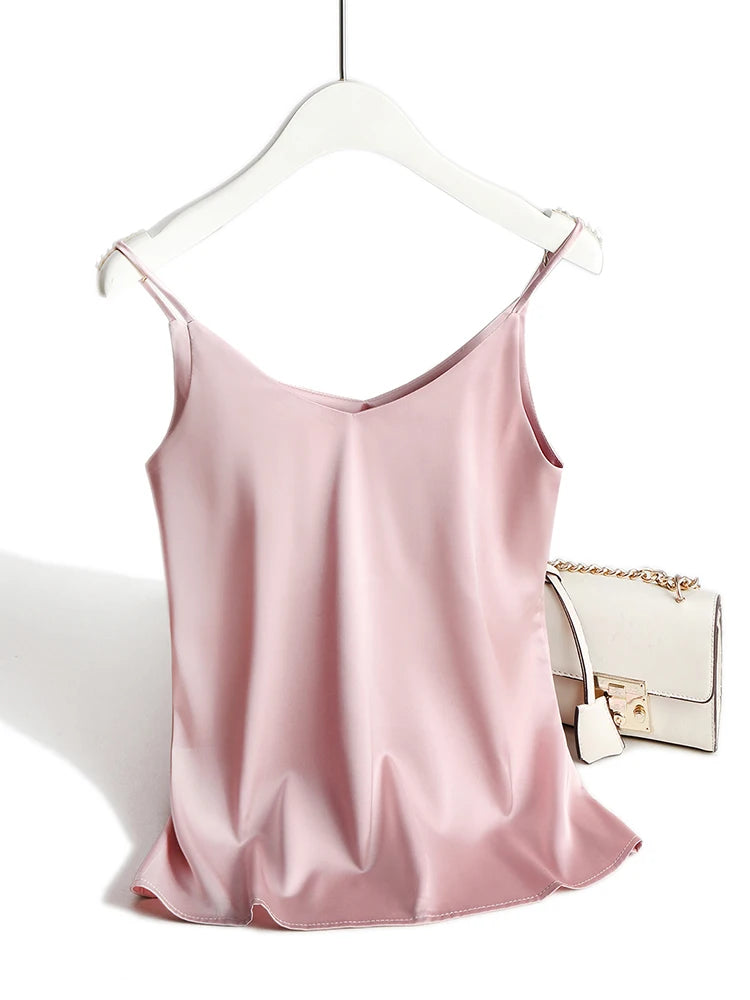 Kira Silk Strap Top