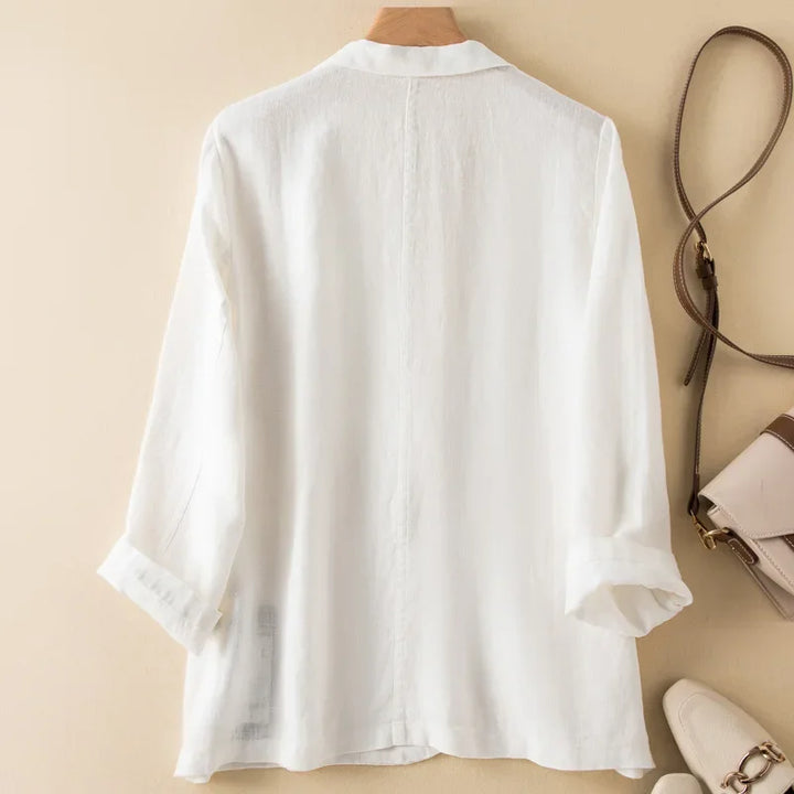 Solene Linen Blazer