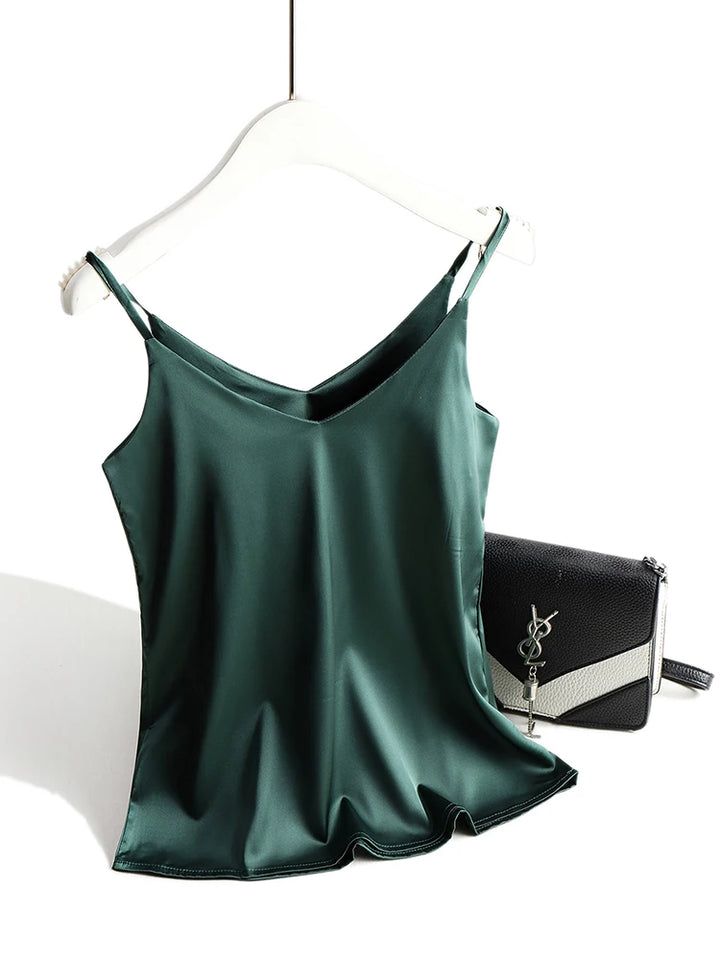 Kira Silk Strap Top