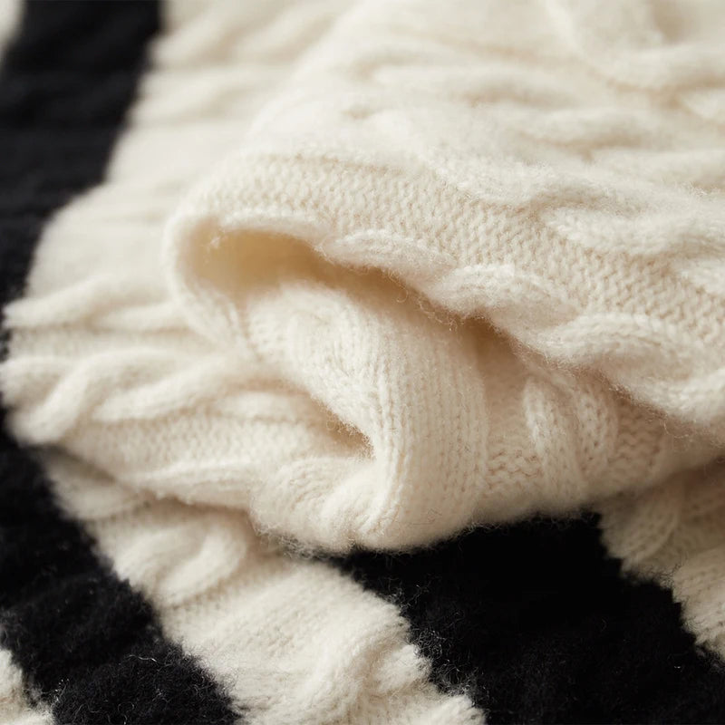 Pure Merino Wool Half-Zip Sweater