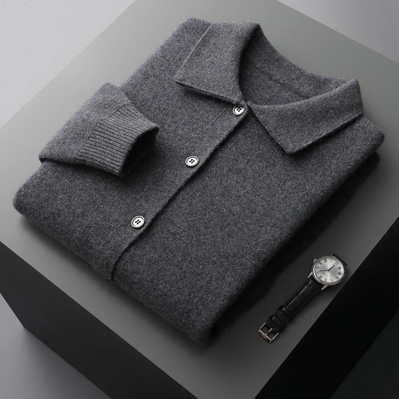 Luxury Cashmere Button Cardigan