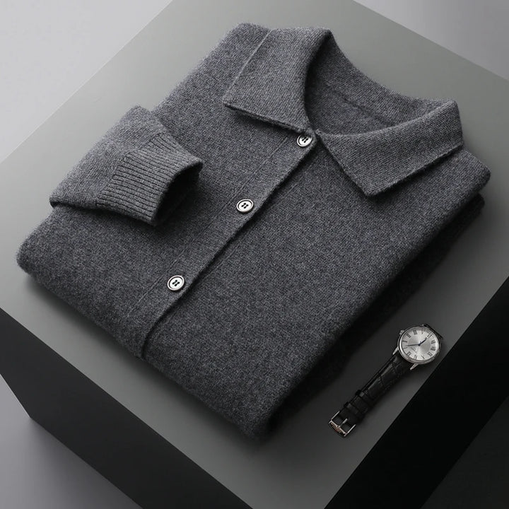 Luxury Cashmere Button Cardigan